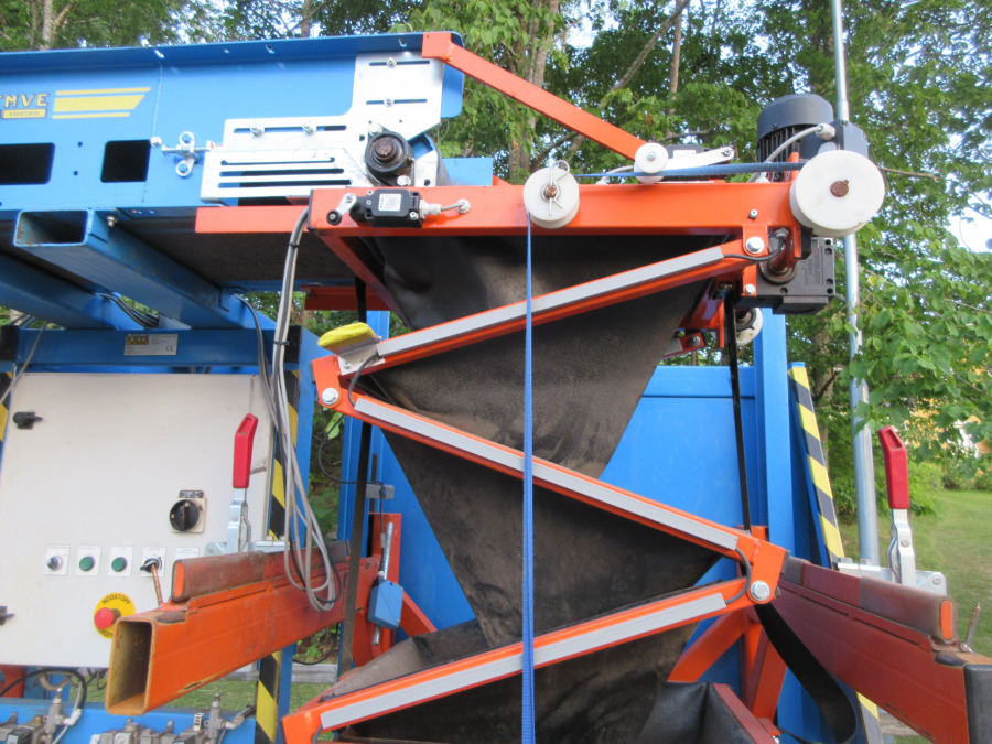6302 EMVE double big bag filler with elevator