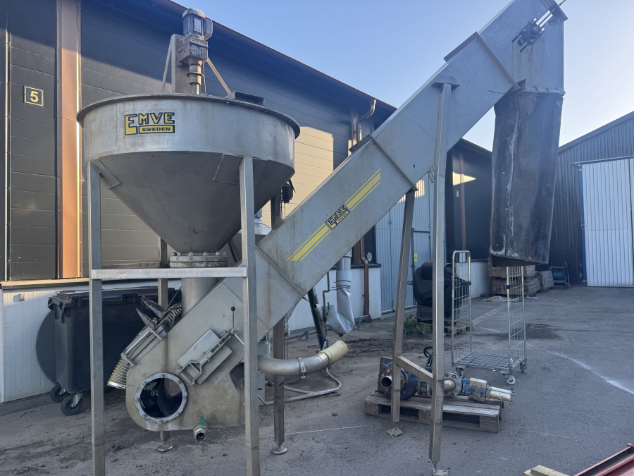 6308 EMVE destoner cyclone STAINLESS STEEL