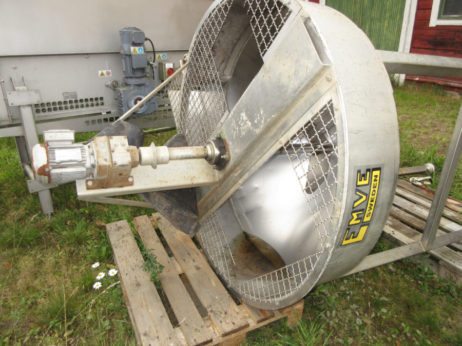 6308 EMVE destoner cyclone STAINLESS STEEL