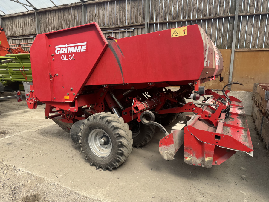 6319 Grimme GL34 potato planter 4 row