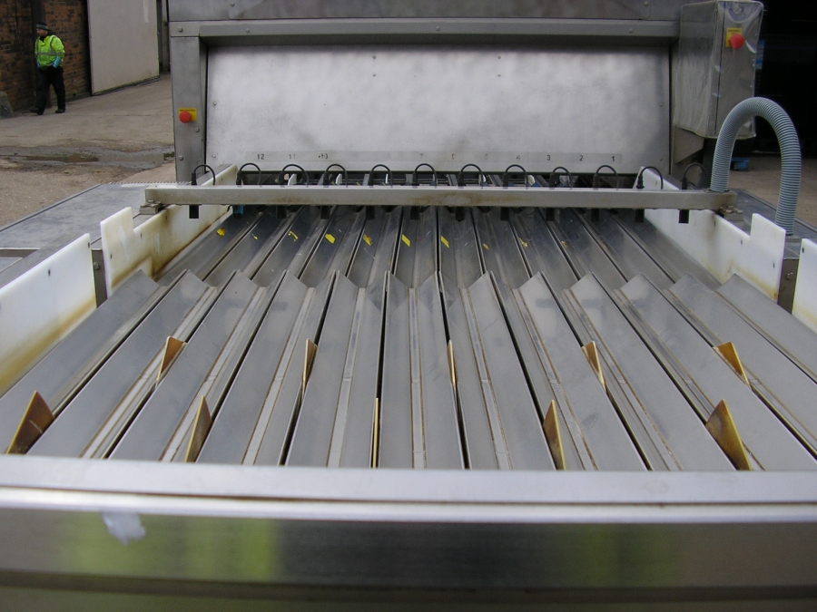 3584 Newtec Celox optical grader for carrots