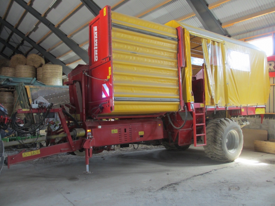 3633 Grimme SE75-55 potato harvester