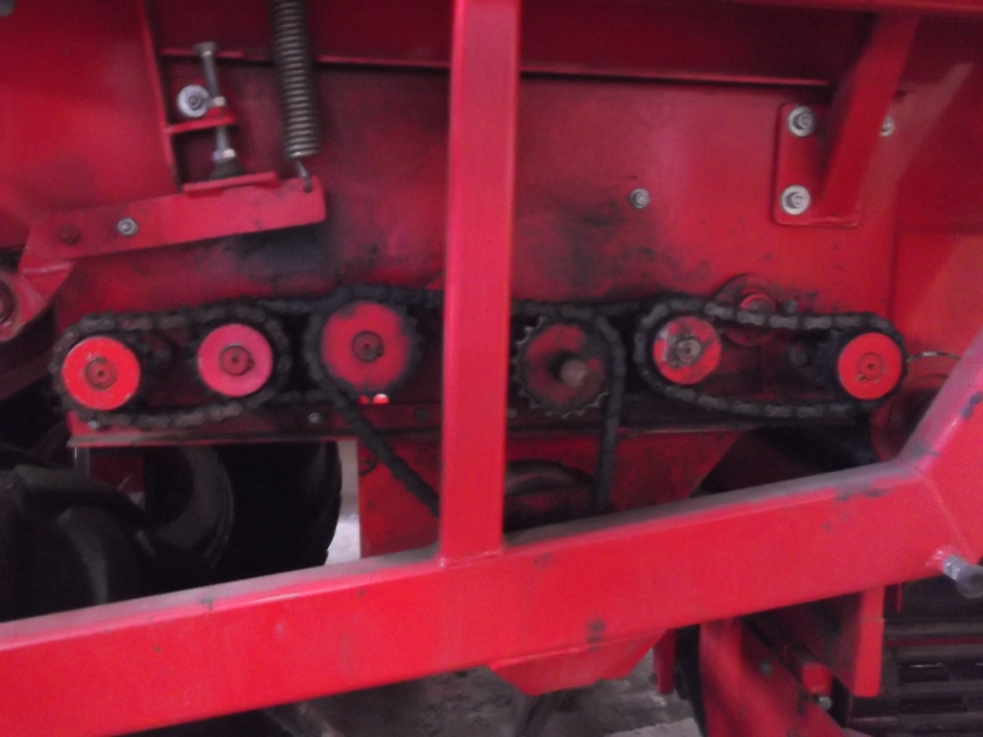 3637 Dewulf RDS 2 row potato harvester