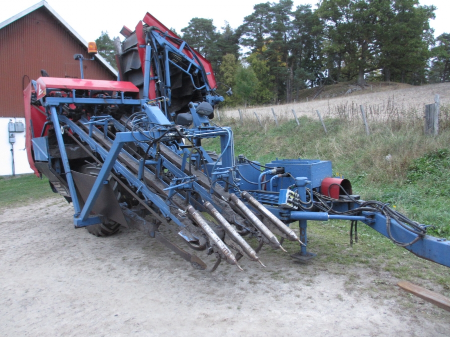 3668 Asa-Lift carrot harvester with elevator 2 row