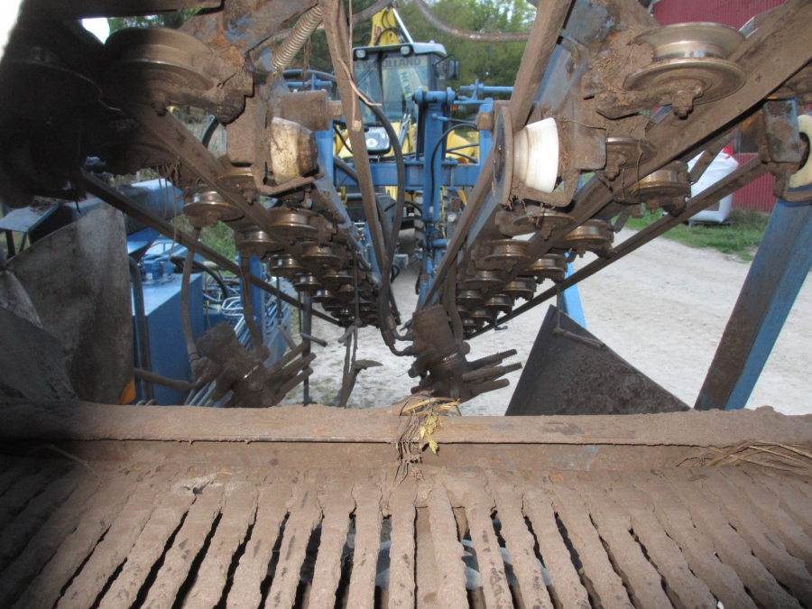 3668 Asa-Lift carrot harvester with elevator 2 row