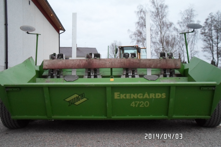 3824 Juko Ekengards potato planter 4720 4 row
