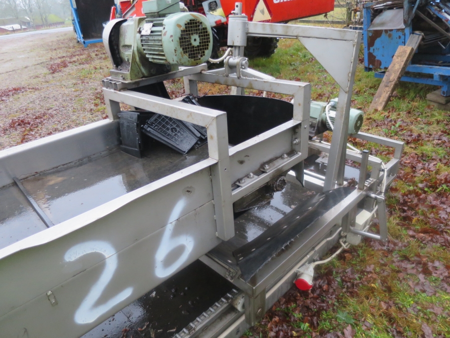 3907 EMVE duo conveyor STAINLESS STEEL