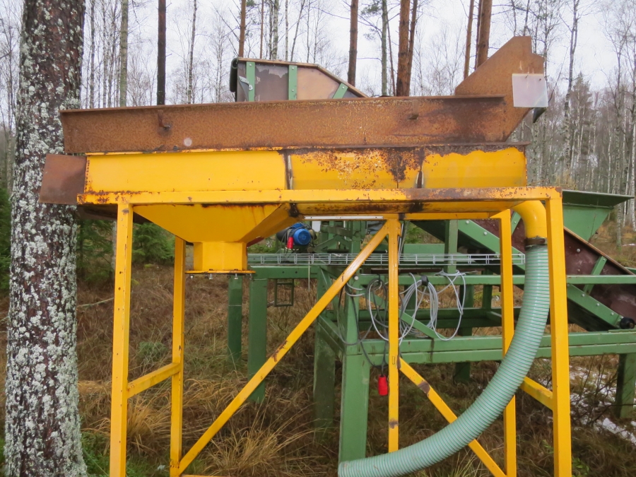 3909 SKALS destoner for washing line