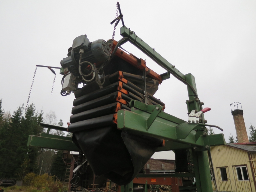 3911 Schouten big bag filler with separate conveyor