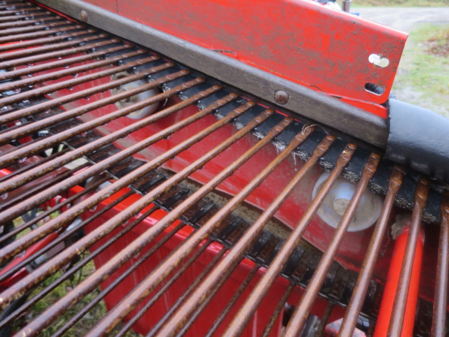 3920 Dewulf P3CC carrot harvester with auto box system