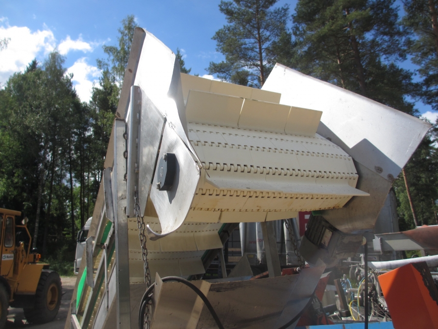 3942 ENP elevator stainless 1000 + 3900 +600 x450 mm