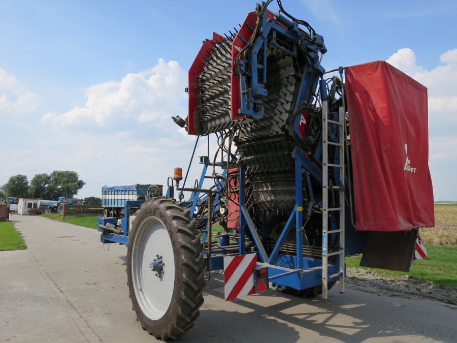 3967 Asa-Lift T255 2 row carrot harvester with elevato