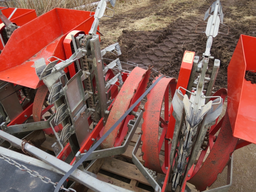 3998 Checchi & Magli FOX 3 row planting machine
