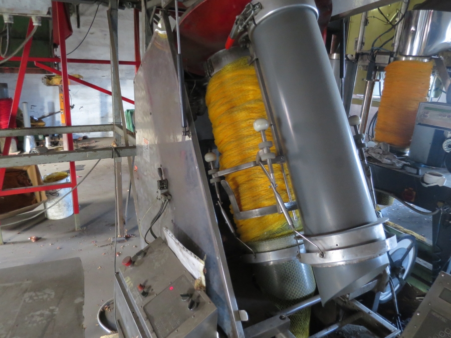 4038 Saclark TK16 net bagger with Newtec printe